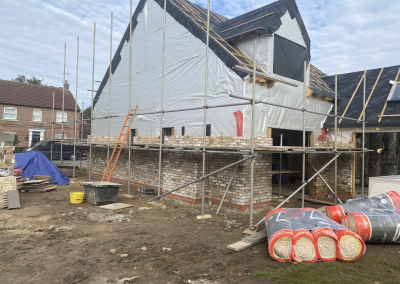 New build in Osgodby North Yorkshire
